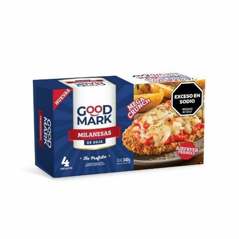 MILANESAS DE SOJA GOOD MARK 4 UN 340GR,