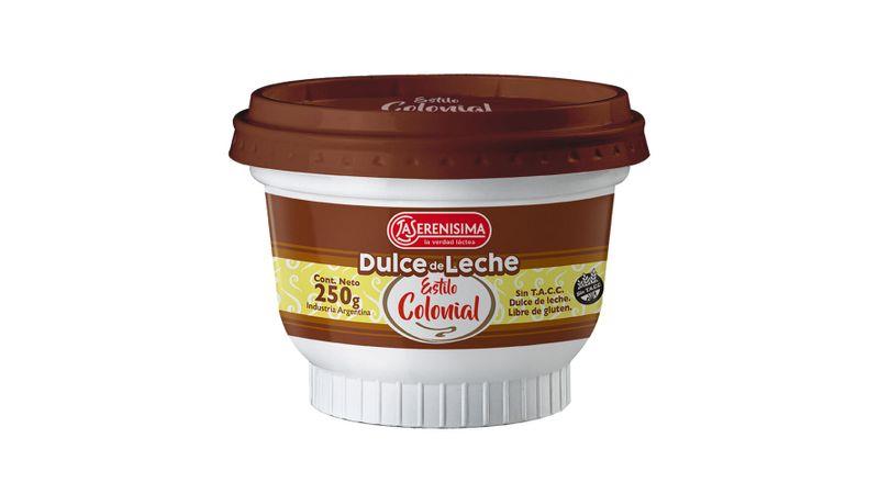 LA SERENIMAS DULCE DE LECHE 250G