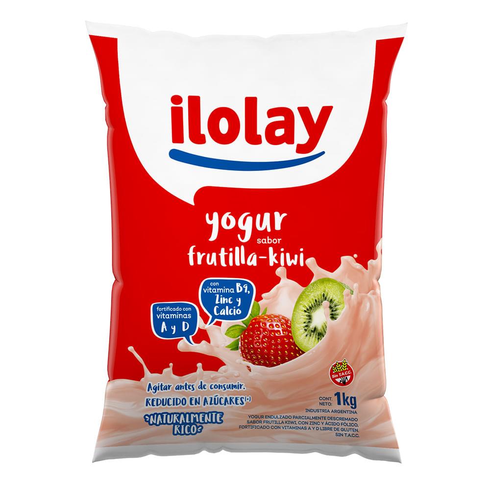 YOGUR ILOLAY SB FRUTILLA-KIWWI 900G