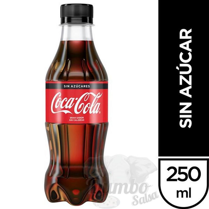 COCA COLA S/ AZUCARES X 250ML 
