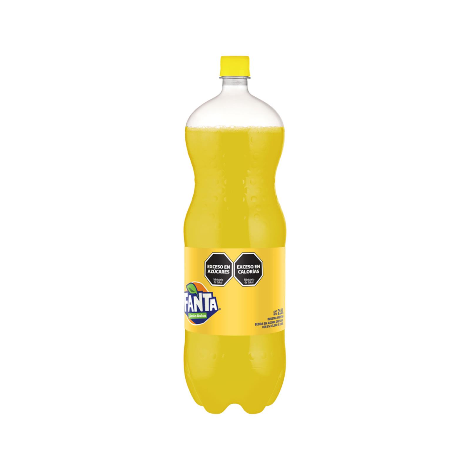 GASEOSA FANTA LIMON DULCE 2.5L