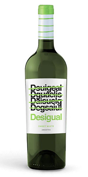 VINO DESIGUAL SWEET WHITE 750ML