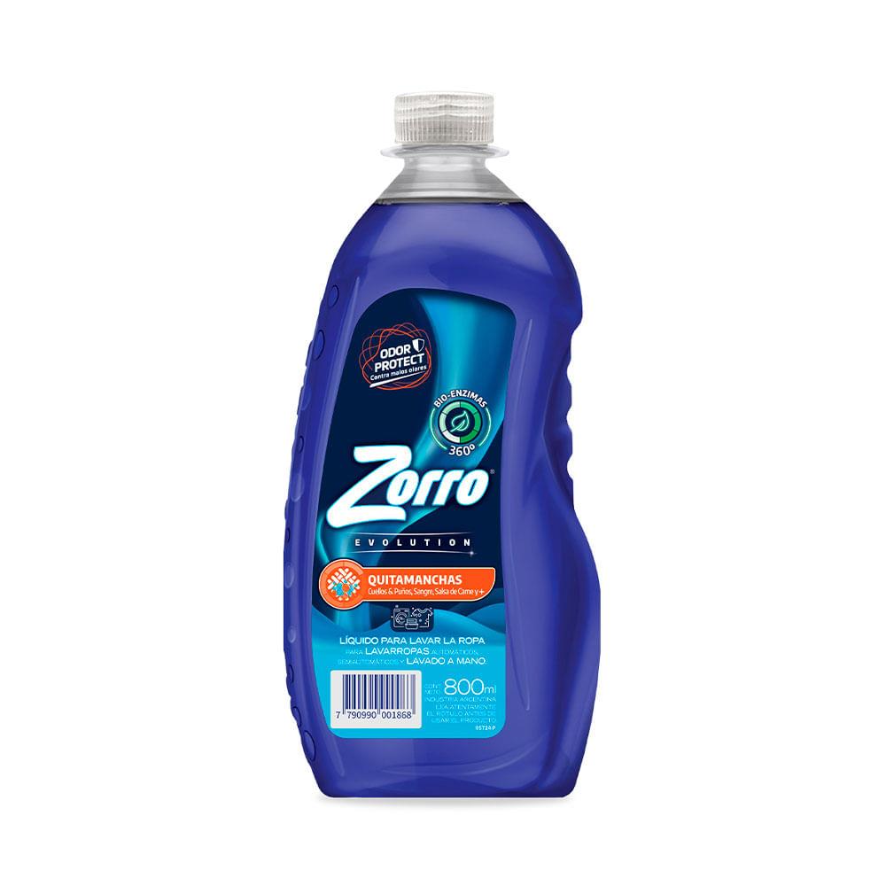 ZORRO LIQUIDO QUITAMANCHAS 800ML,
