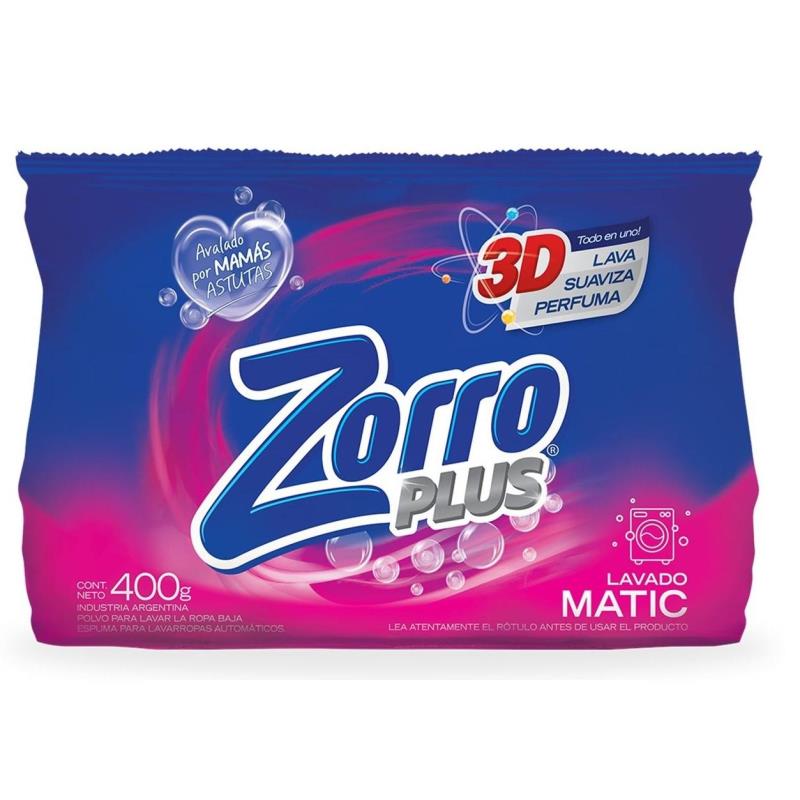 ZORRO POLVO ESCUDO 400G,