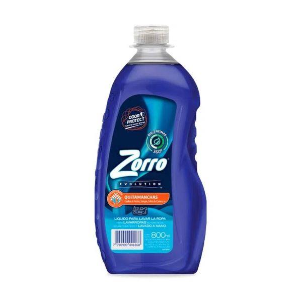 JABON LIQUIDO ZORRO PLUS 800ML