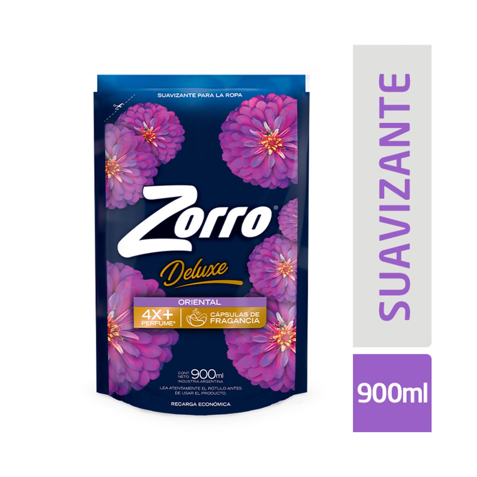 ZORRO SUAVIZANTE DELUXE 900ML 