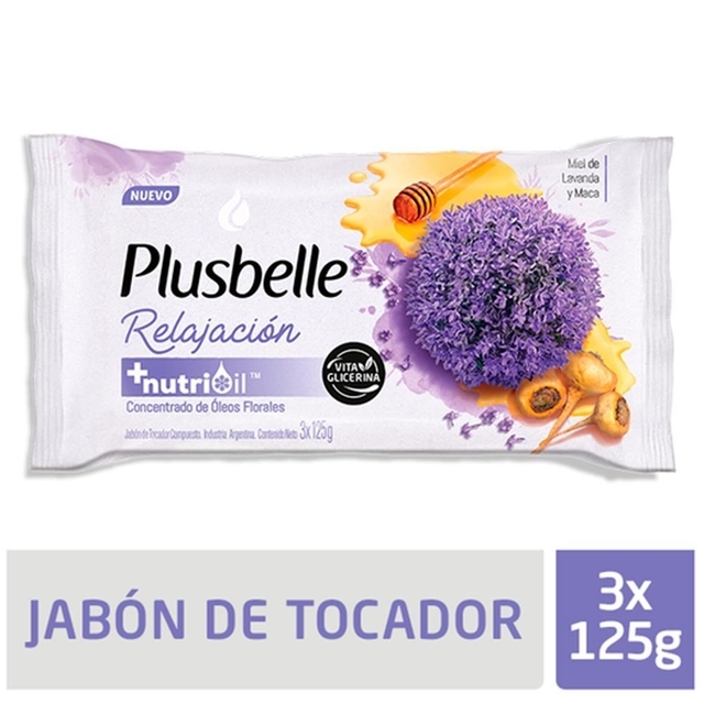 JAVON TOC. PLUSBELLE RELAJ LAVAND 3X120G