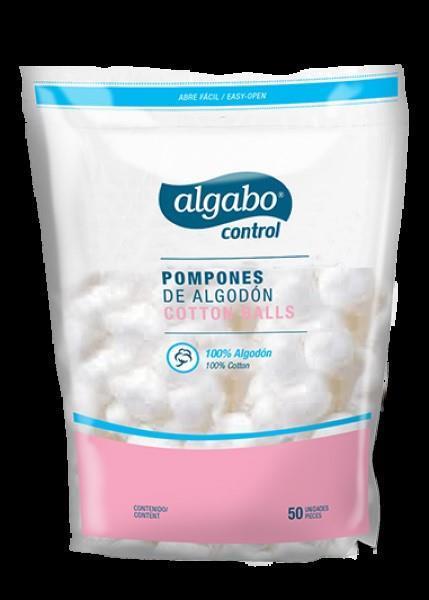 ALGABO POMPONES DE ALGODON X 50UD