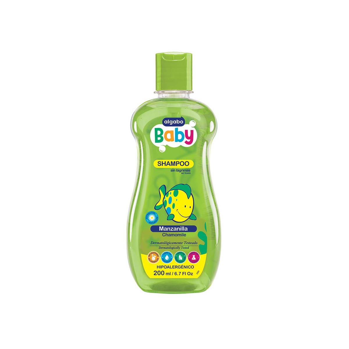ALGABO BABY SHAM. MANZANILLA X200ML