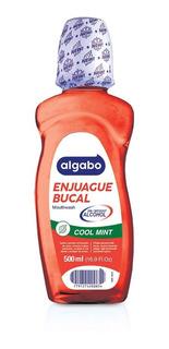 ALGABO ENJUAGUE BUCAL SIN ALCHOL FRESH MINT 500ML