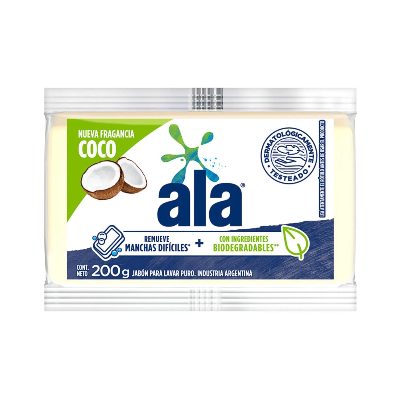 ALA JABON PAN COCO 200G,