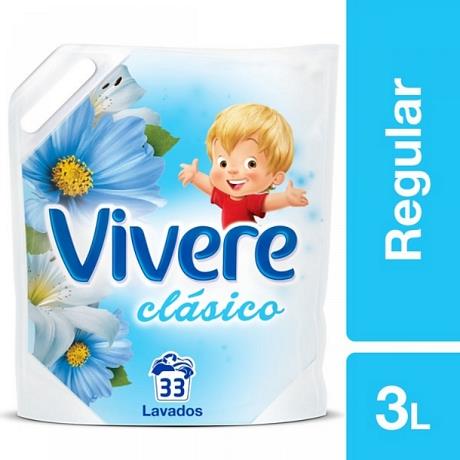 SUAVIZANTE VIVERE CLASICA FLORAL 3L