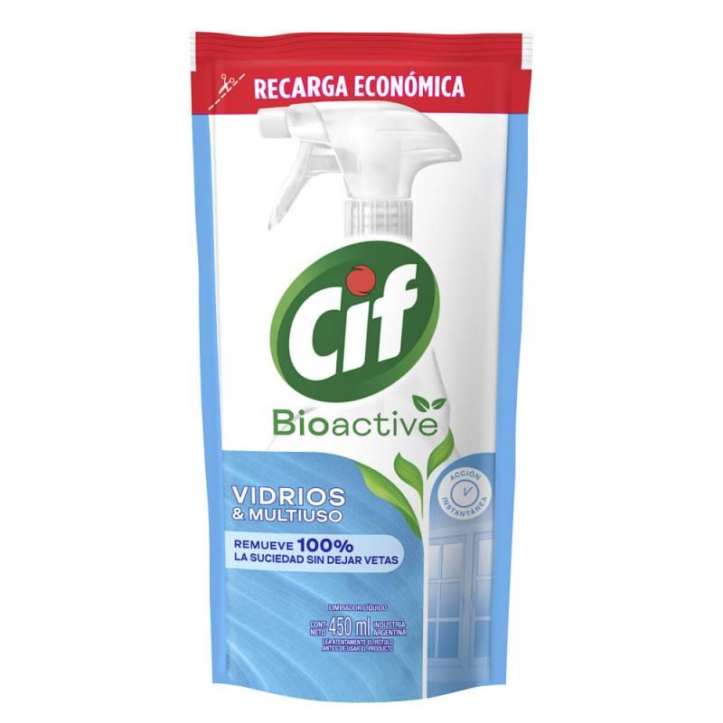 CIF BIOACTIVE VIDRIOS&MULTIUSO 450ML