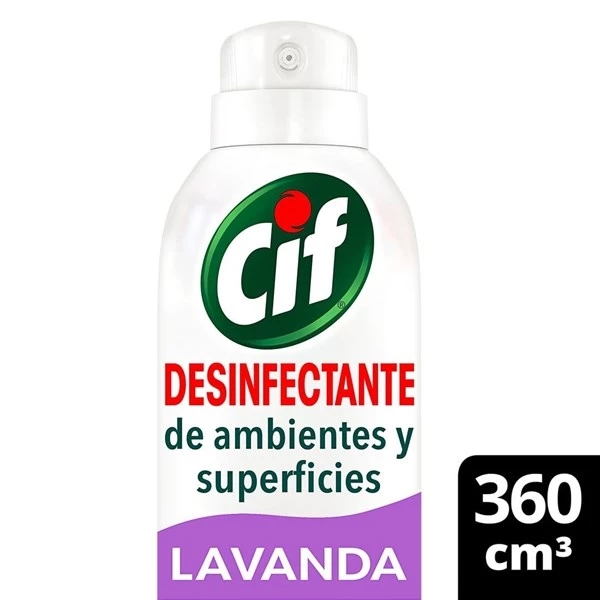 CIF DESINFECTANTE LAVANDA ELIMINA 99.9%