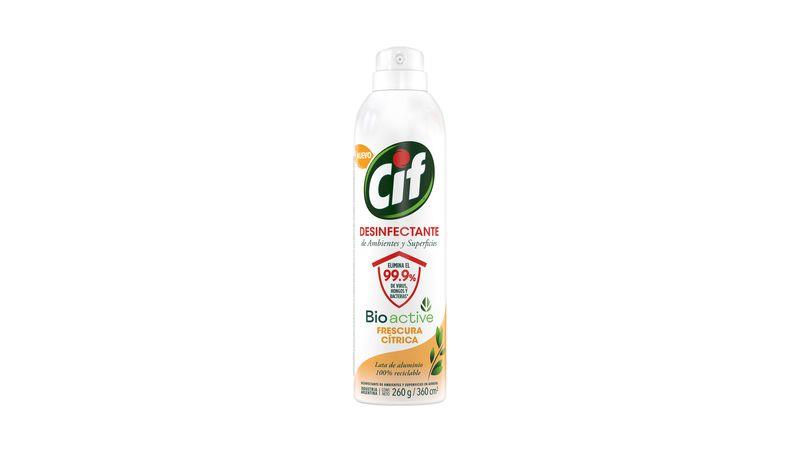 CIF DESINFECTANTE FRESCURA CITRICA ELIMINA 99.9%