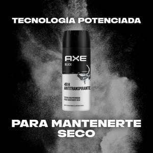 AXE DTE. AEROSOL 150ML BLACK 
