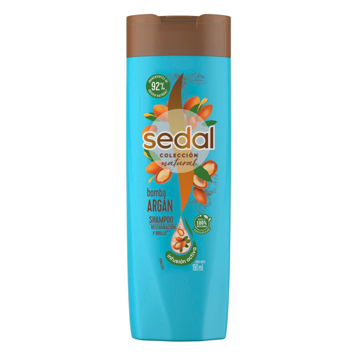 SEDAL SHAMPOO BOMBA ARGAN 190ML