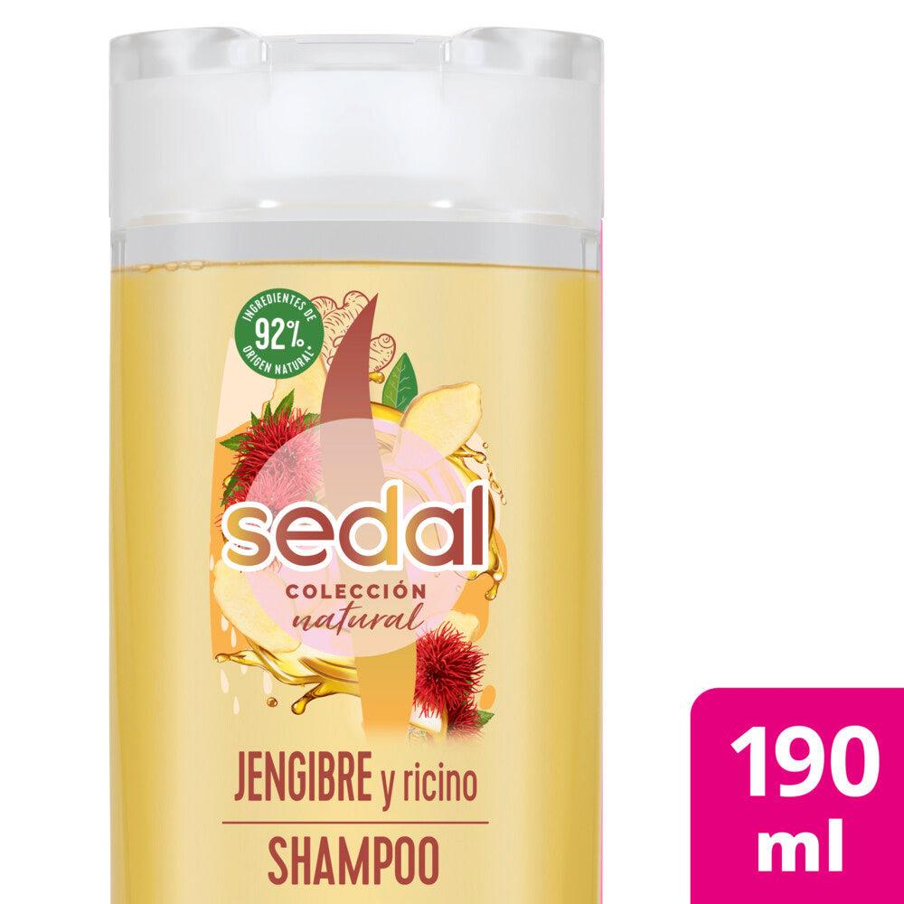 SEDAL SHAMOO JENGIBRE Y RICINO 190ML
