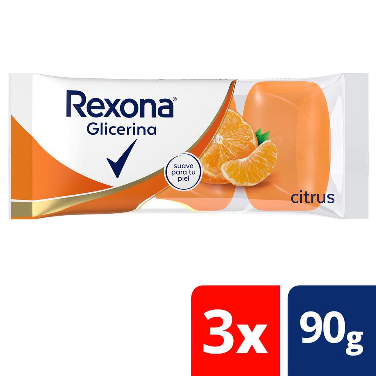 REXONA JAB. GLIC.VIT. C CITRUS 3X90G