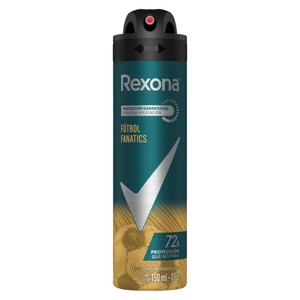 REXONA AEROSOL FUTBOL FANATICS 150ML