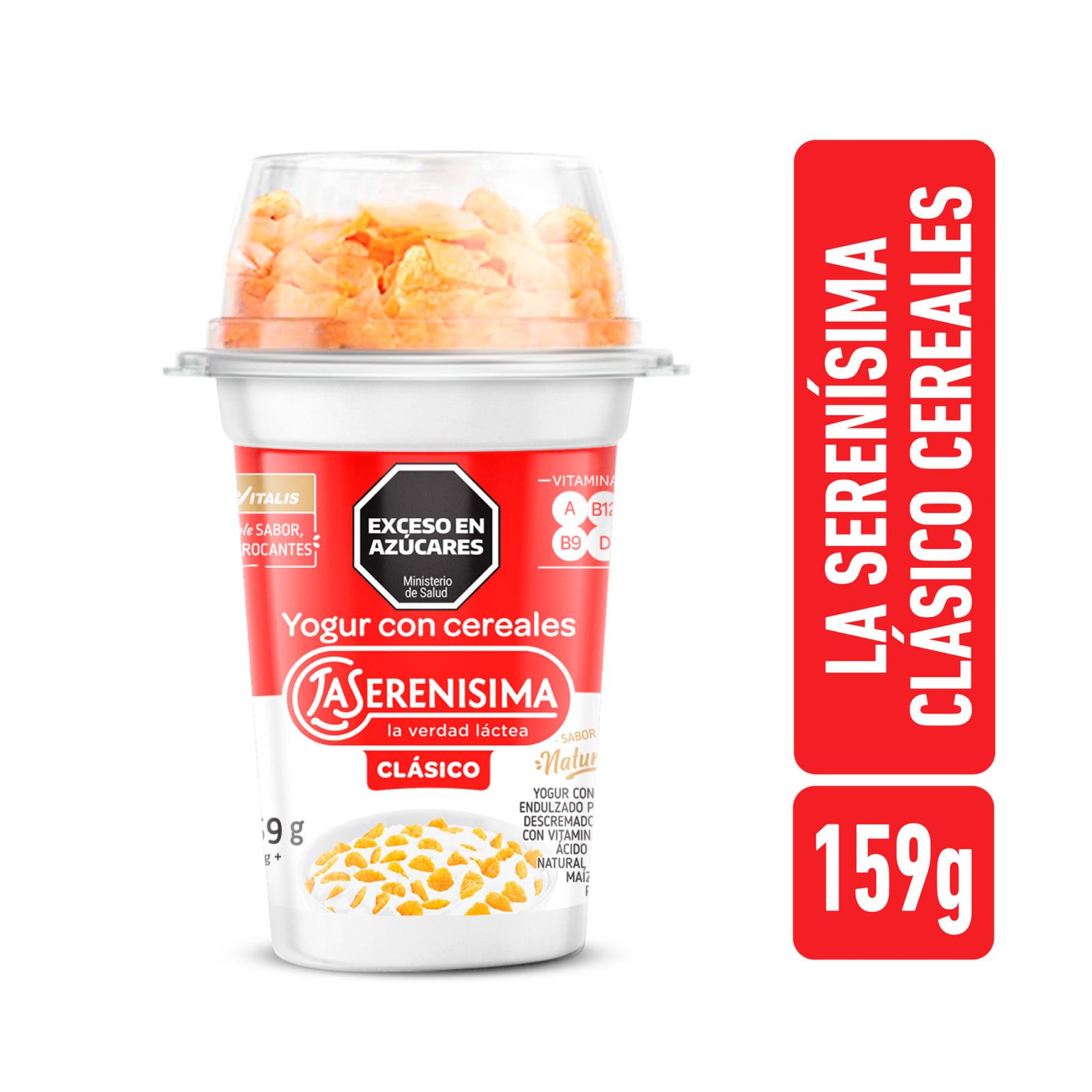 LA SERENISIMA CEREALES FRUTILLA 159G