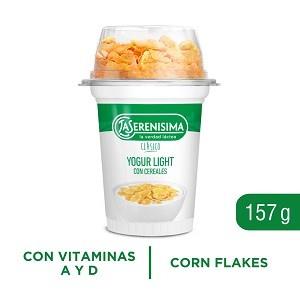 LA SERENISIMA LIGHT CLASICO CON CEREALES 157G