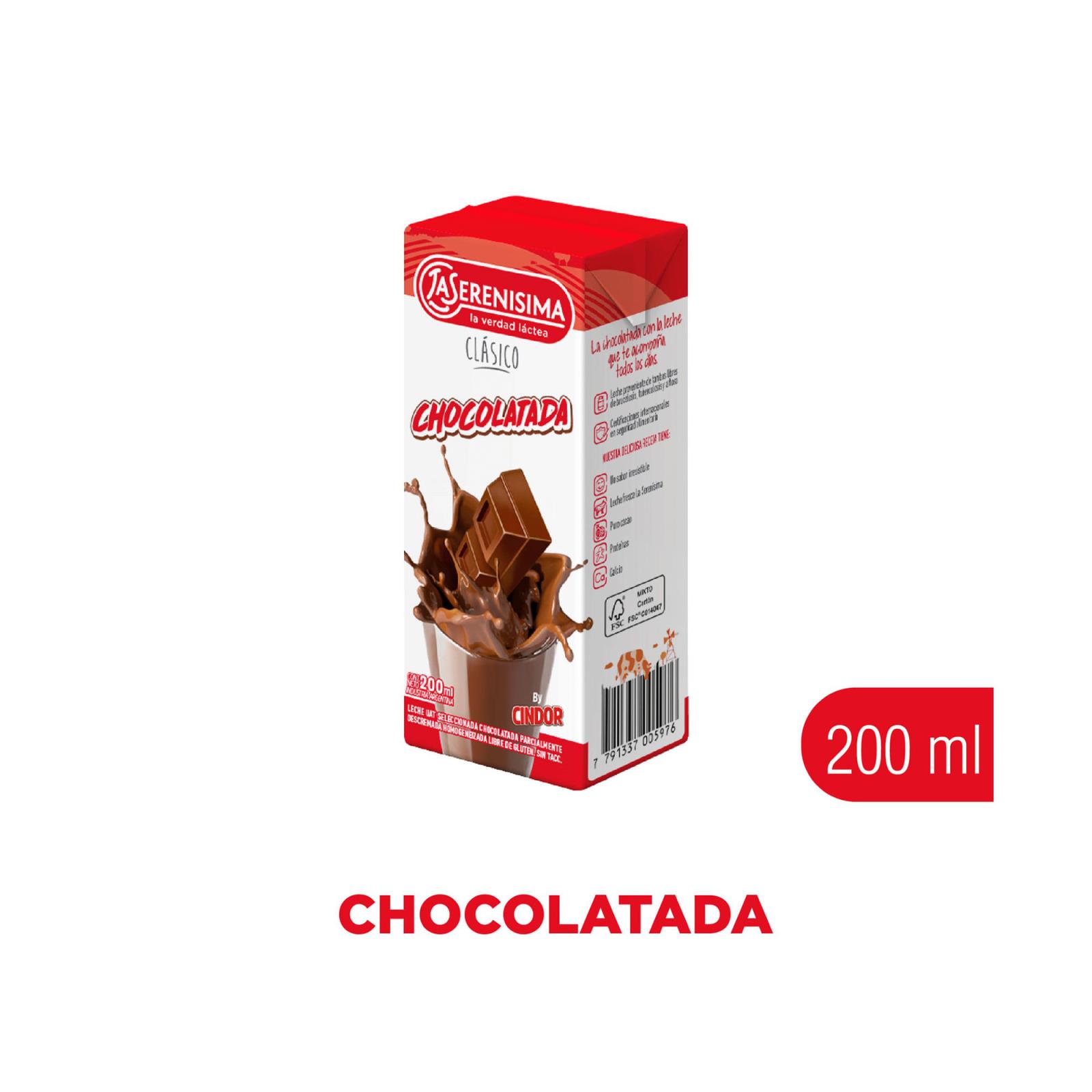 LA SERENISIMA CHOCOLATADA CLASICO 200G