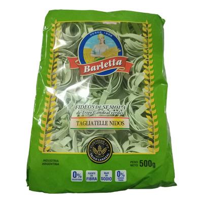 FIDEOS DE SEMOLA BARLETA TAGLITELLE NODOS 500G