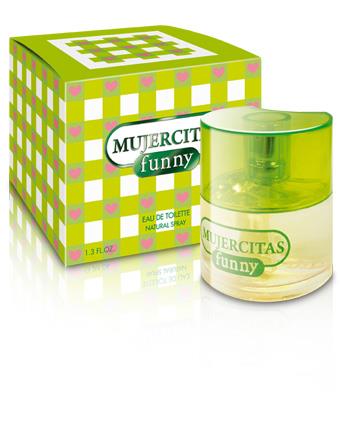 MUJERCITAS FUNNY EAU DE TOILETTE SPRAY X 40ML