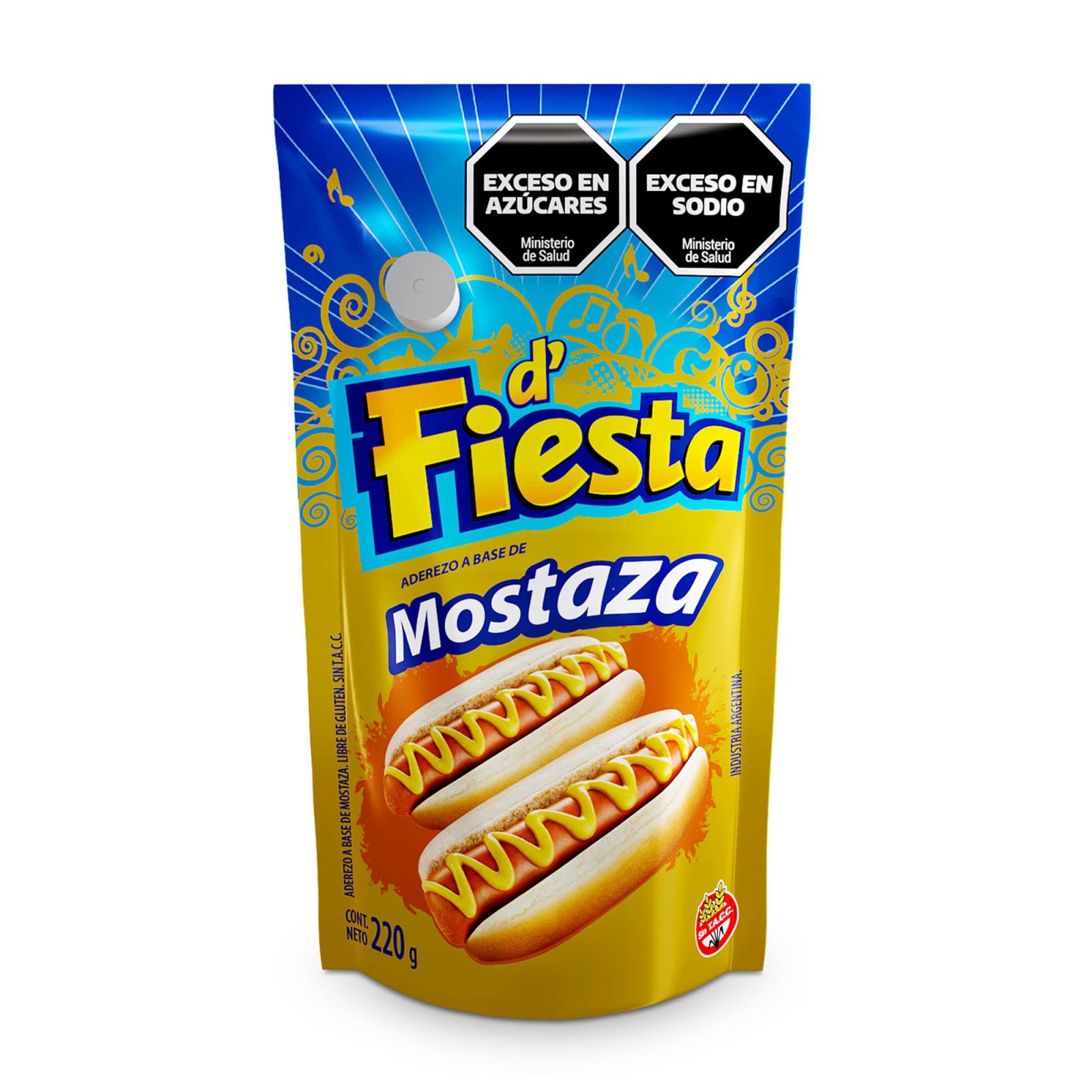 D' FIESTA MOSTAZA 220G
