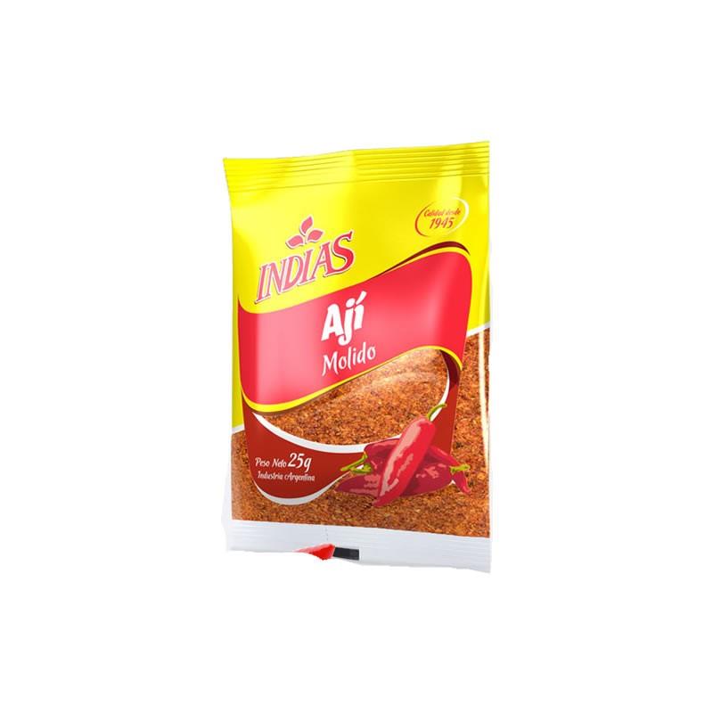 AJI MOLIDO INDIAS X 25G.