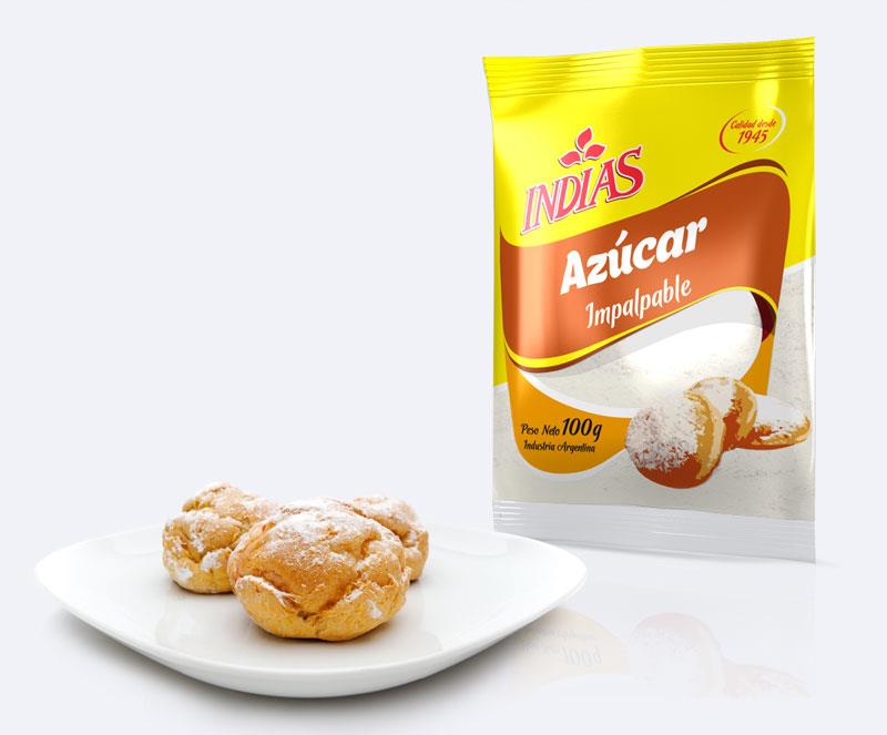 AZUCAR IMPALPABLE 100G.(INDIAS