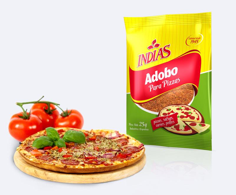 ADOBO P/ PIZZADE LA INDIA X 25G