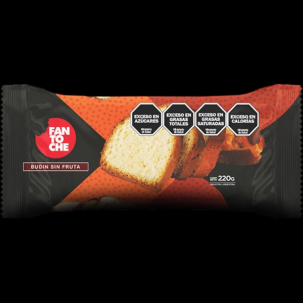 BUDIN FANTOCHE S/FRUTAS 200GR