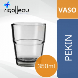 VASO PEKIN VIDRIO FLINT 350ML