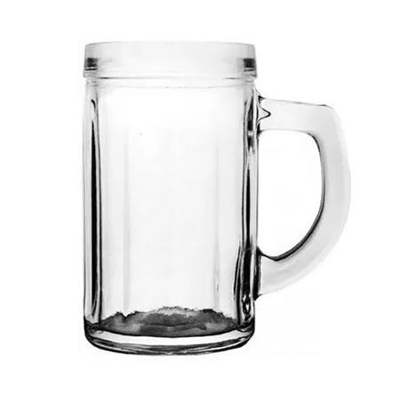 RIGOLLEAU VASO CHOPP PRAGA FACETADO X400ML