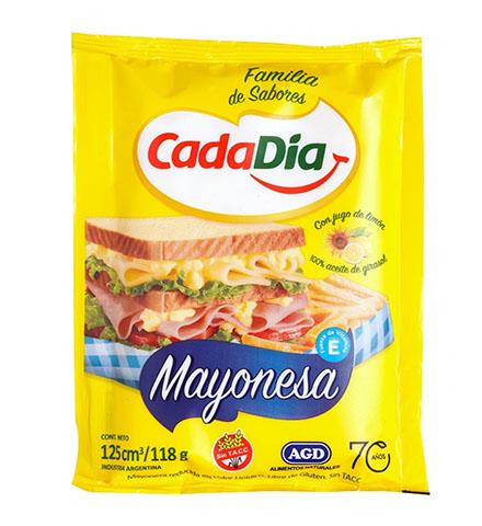 CADA DIA MAYONESA LIVIANA X125GRS
