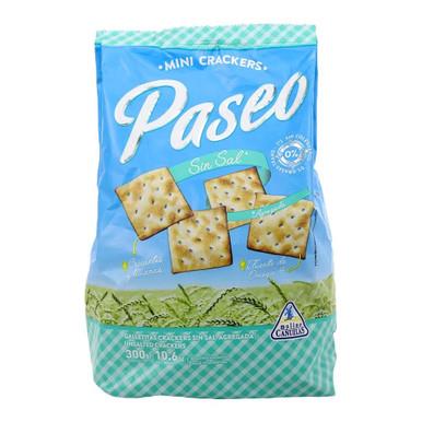 GALLETITAS TIPO CRACKERS PASEO SIN SAL (MOLINO CAÑUELAS)X250