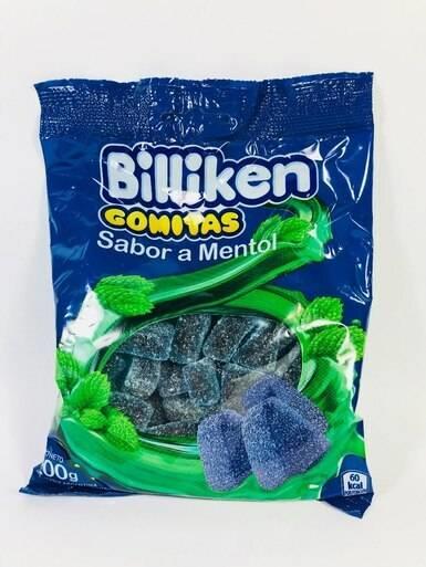 BILLIKEN GOMITAS MENTOL 8X800G