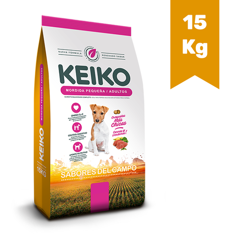 ALIMENTO KEIKO CACHORRO CARNE Y VERDURA X3KG
