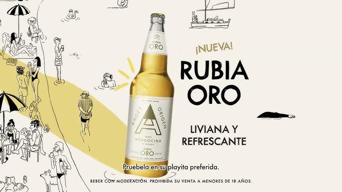 ANDES ORO RUBIA 1L