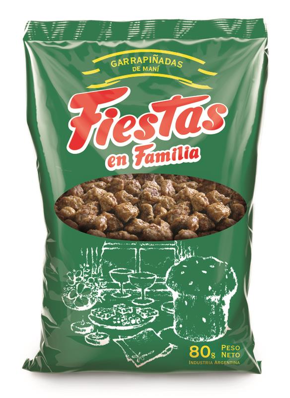 GARRAPIÑADA DE MANI FIESTA  X 80G