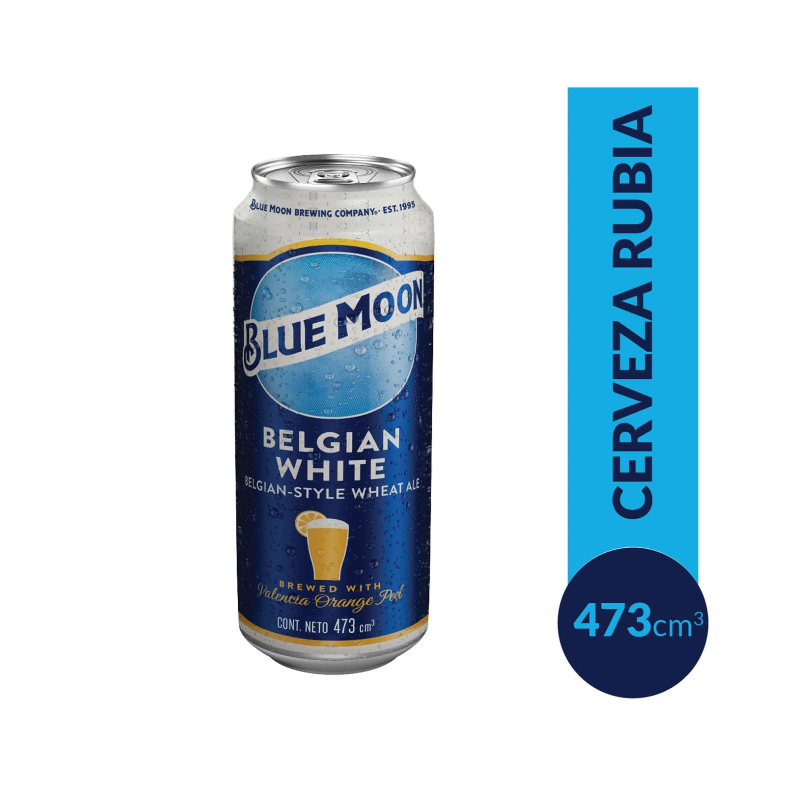 CERVEZA BLUE MOON BELGIAN WHITE 473ML