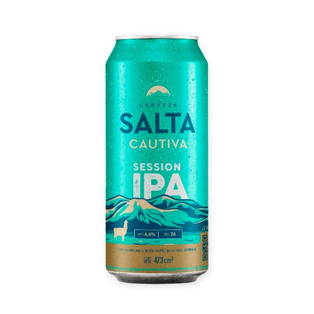 CERVEZA SALTA CAUTIVA SESSION IPA 473CM