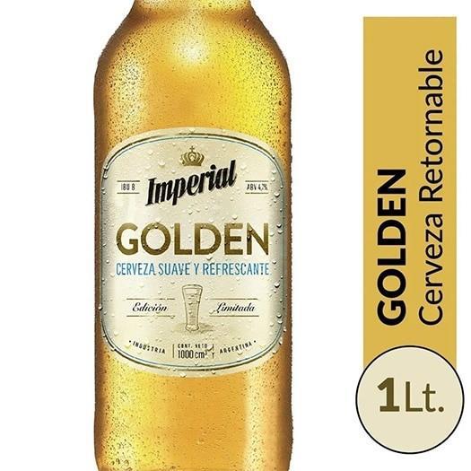 CERVEZA IMPERIAL GOLDEN 1L