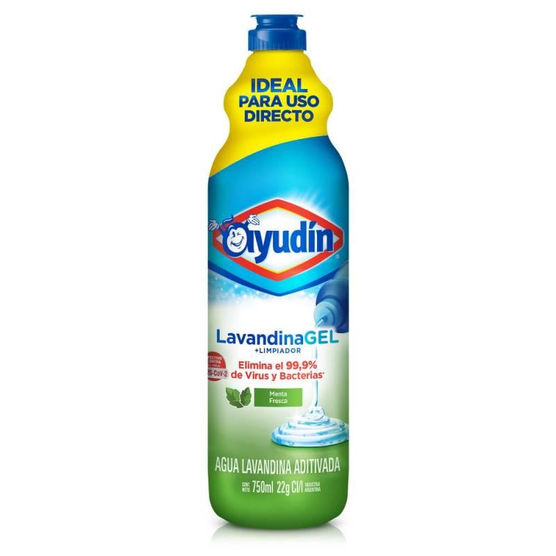 AYUDIN LAVANDINA GEL MENTA 750ML,