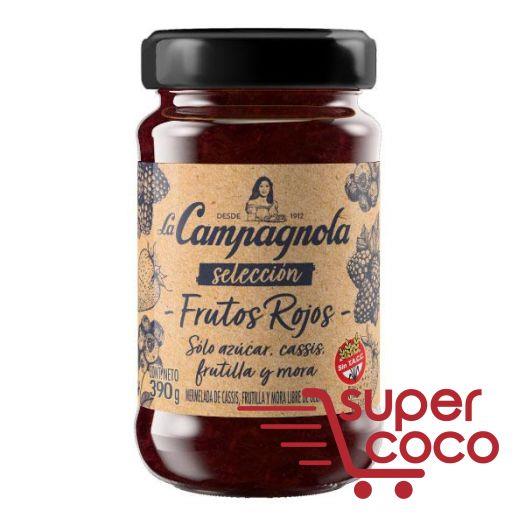 MERMELADA LA CAMPAGNOLA SELEC.FRUTO ROJO X 390 G