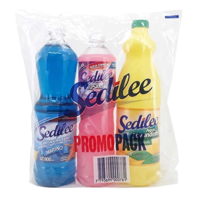 SEDILE PROMO PACK LAV/DET/LIM SEDILEE