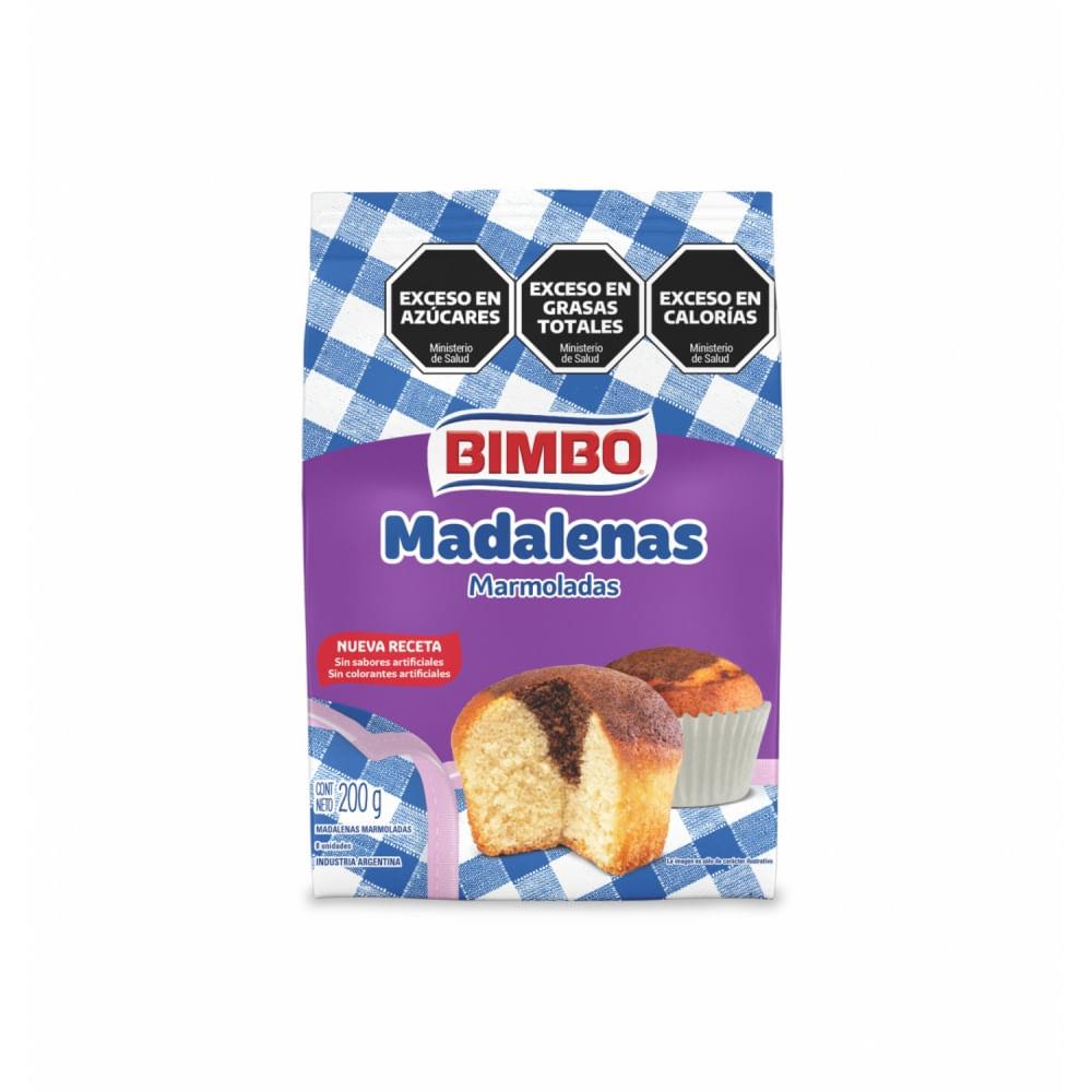 BIMBO MADALENAS MARMOLADAS 200G