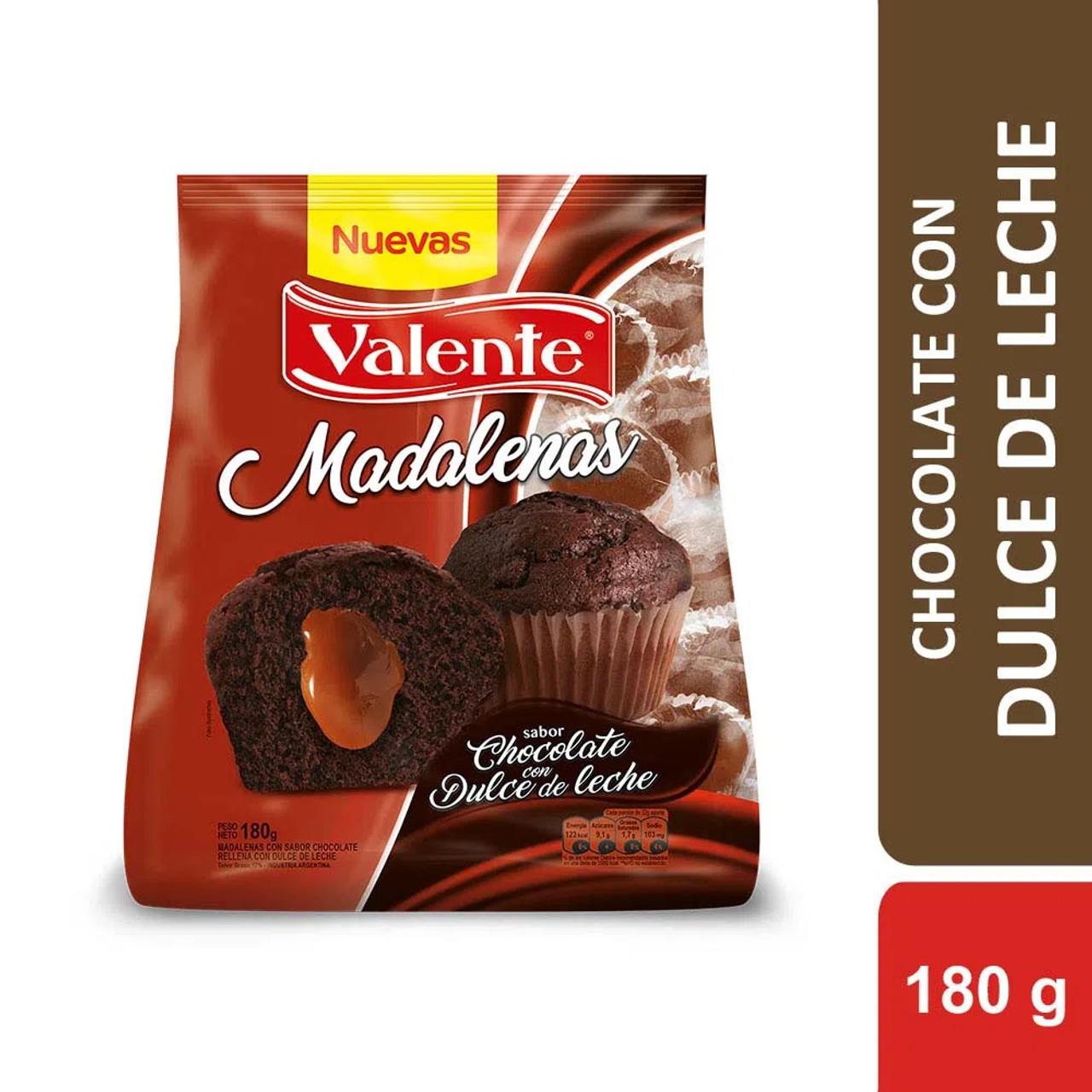 VALENTE MADALENAS CHOCOLATE  DL 200G